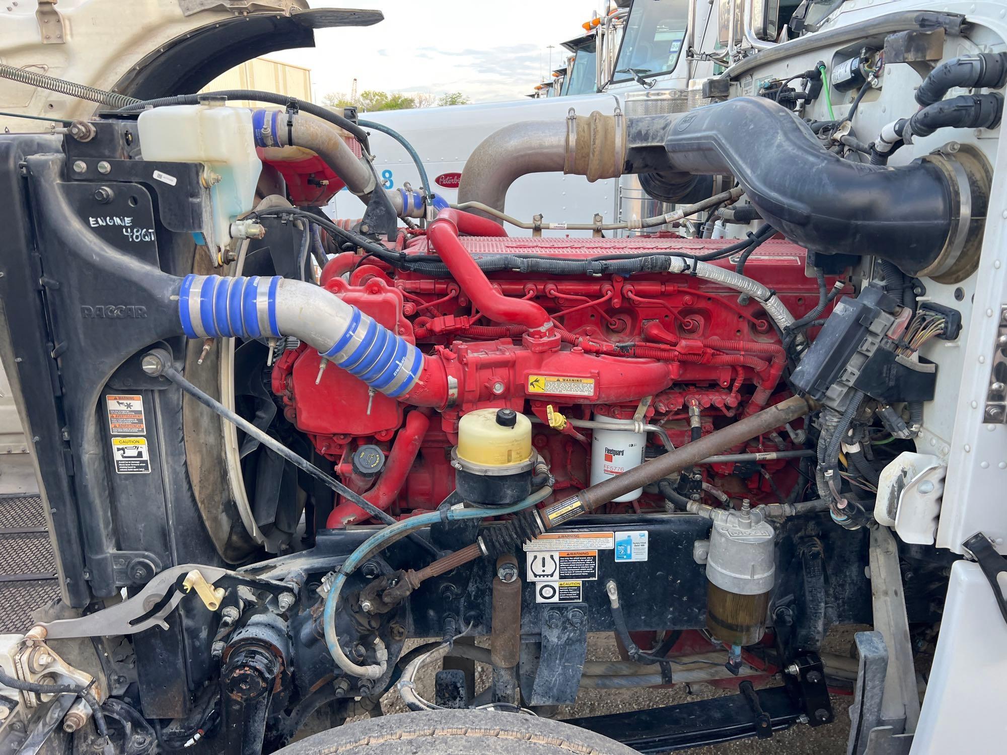 2017 PETERBILT 389 TRUCK TRACTOR VN:1XPXD49X2HD362232...powered by Cummins ISX15 diesel engine,