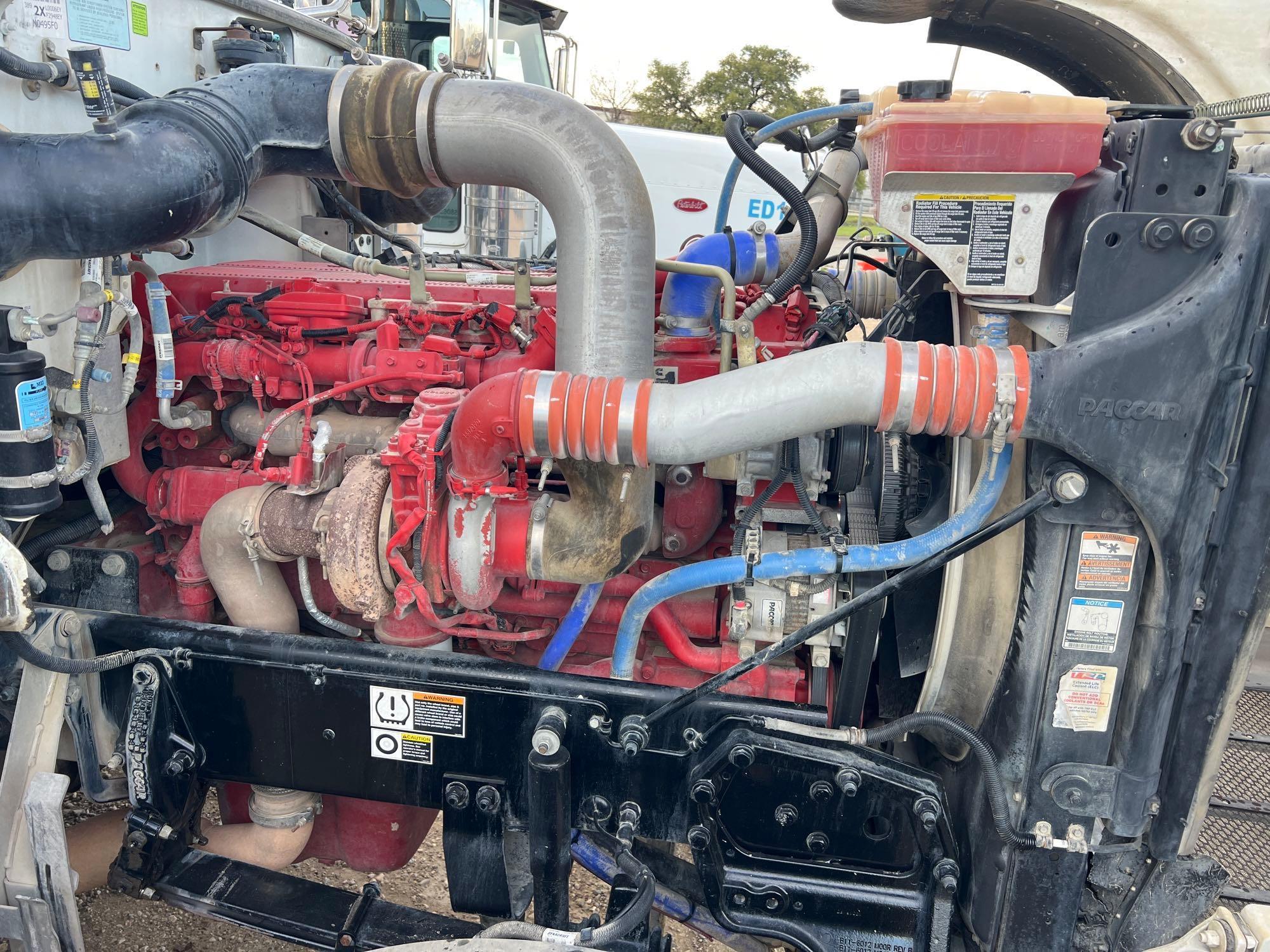2017 PETERBILT 389 TRUCK TRACTOR VN:1XPXD49X1HD362237...powered by Cummins ISX15 diesel engine,