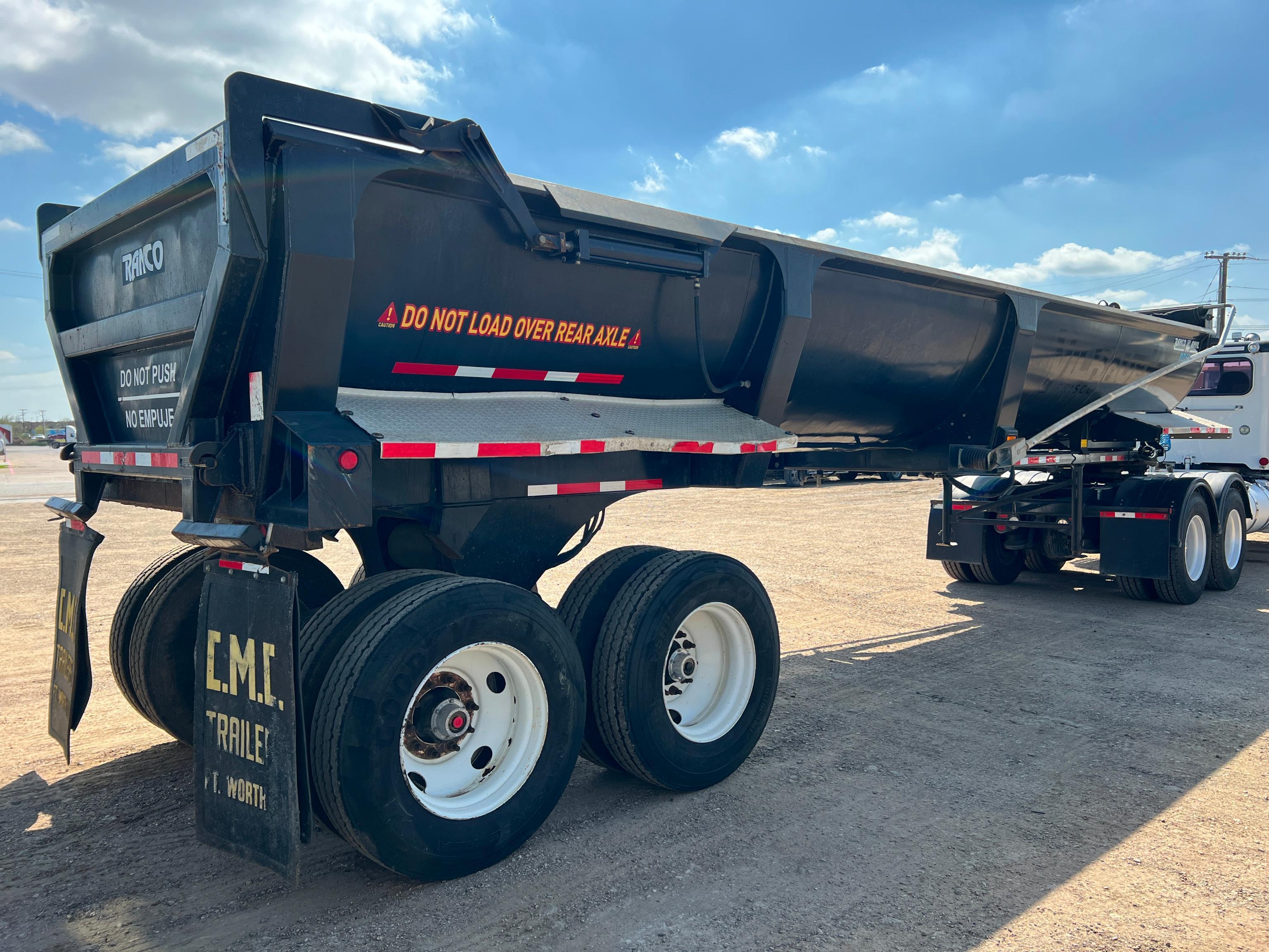 2017 RANCO ED26-34 DUMP TRAILER VN:1UNSD3420HL153142 equipped with 34ft. Dump body, 26 yard