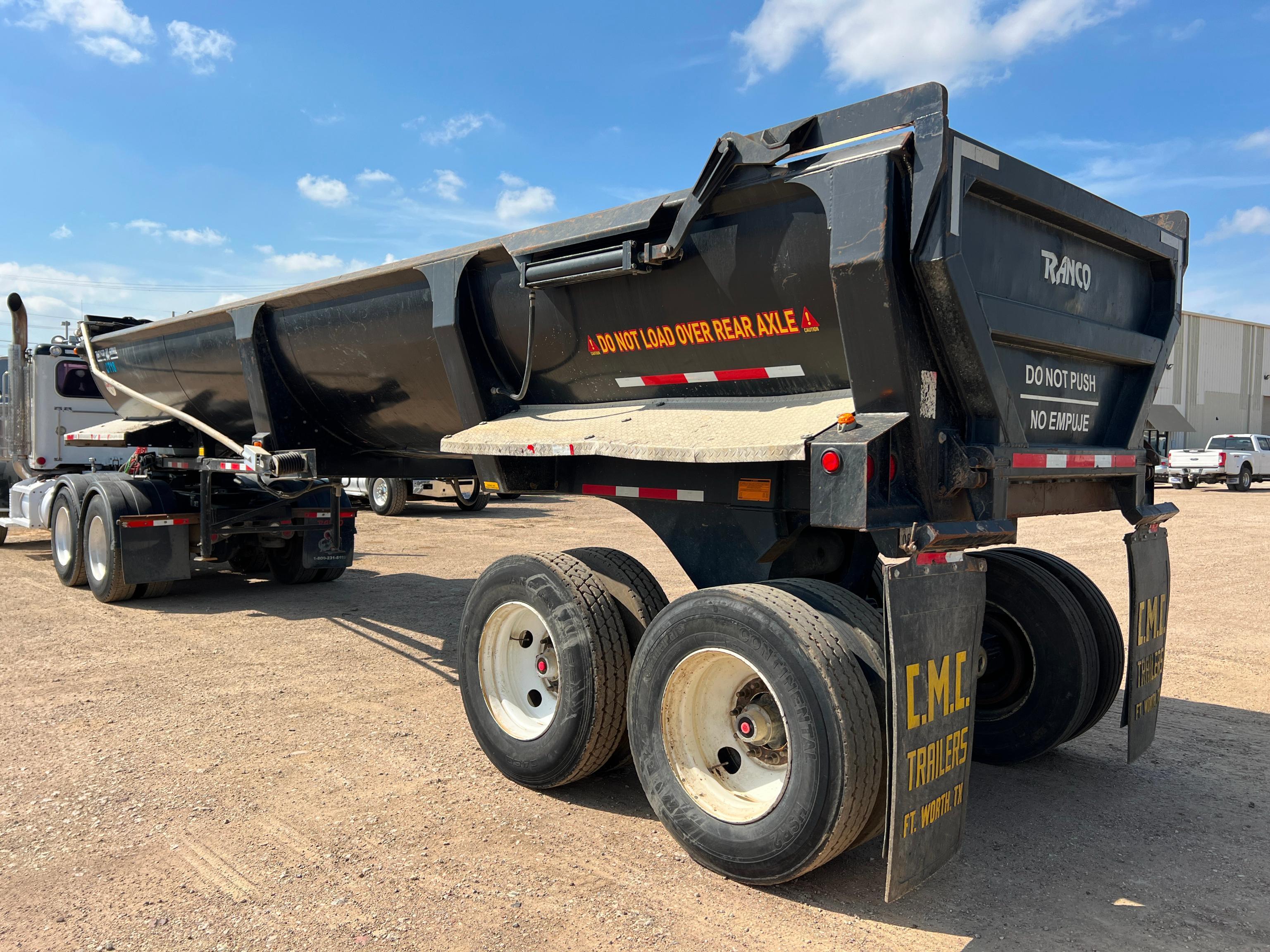2017 RANCO ED26-34 DUMP TRAILER VN:1UNSD3424HL153144 equipped with 34ft. Dump body, 26 yard
