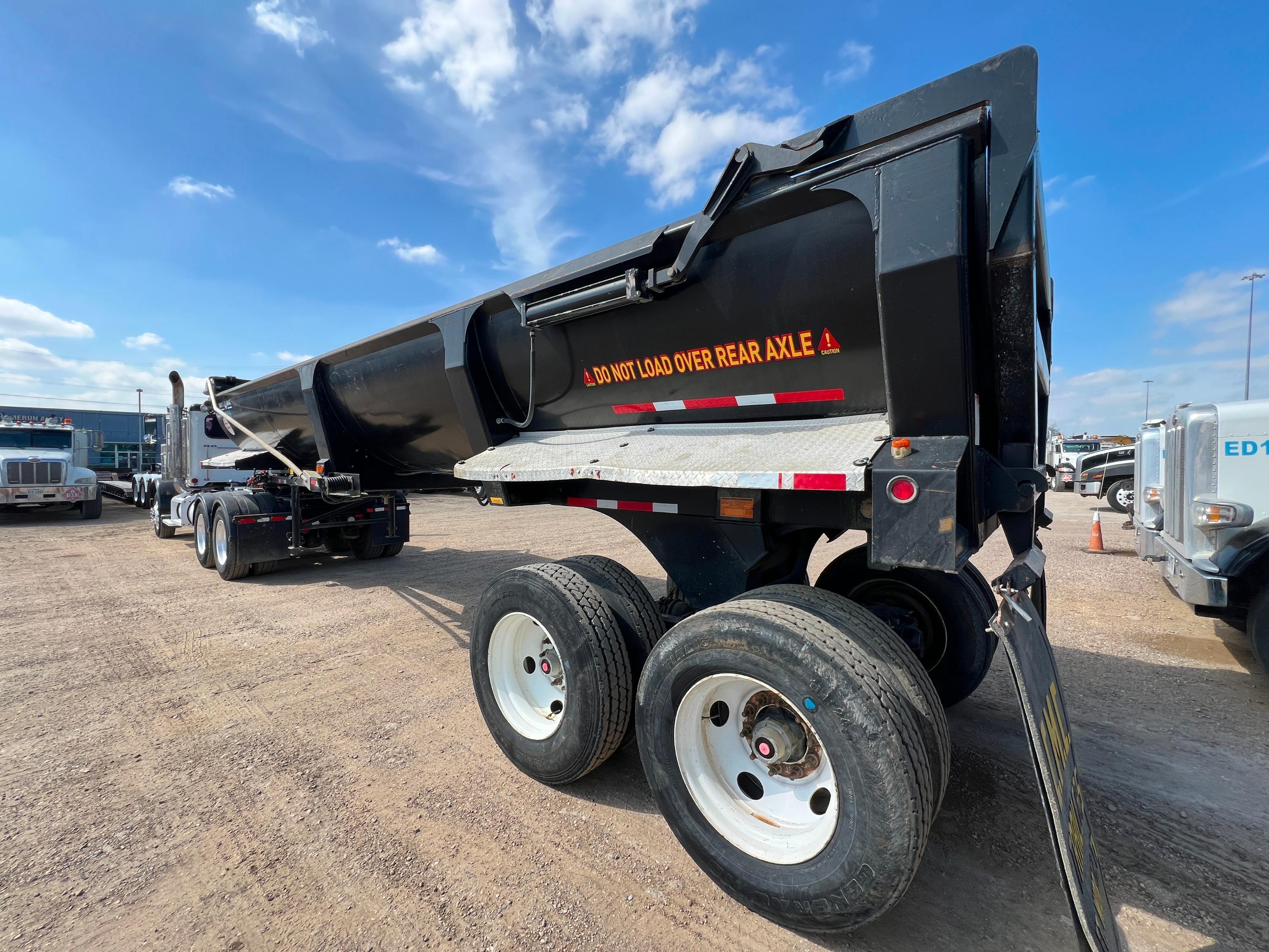 2017 RANCO ED26-34 DUMP TRAILER VN:1UNSD3423HL153152 equipped with 34ft. Dump body, 26 yard