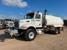 2015 PETERBILT 348 WATER TRUCK VN:2NP3LJ0X9FM255659 powered by Paccar PX-9 diesel engine, equipped