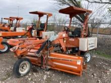 BROCE BB250 SWEEPER SN:981079 powered by diesel engine, equipped with OROPS, 8ft. broom. water