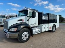 2008 KENWORTH T370 FUEL/LUBE TRUCK VN:2NKMHN7X08M235764 powered by Paccar PX-8 diesel engine,