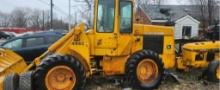 JOHN DEERE 444C RUBBER TIRED LOADER powered by diesel engine, equipped with EROPS, GP bucket.