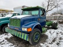 1991 INTERNATIONAL 4600 CAB & CHASSIS VN:1HTSAZRP1MH343633 powered by DT444 diesel engine, equipped