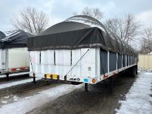 2007 UTILITY FS2CHA FLATBED TRAILER VN:1UYFS24817A010607 equipped with 48ft. x 102in. Aluminum deck,