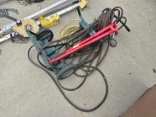 TORCH CART WITH HOSES & GUAGES SUPPORT EQUIPMENT