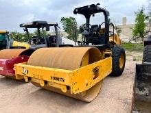 2021 CAT CS56B VIBRATORY ROLLER SN:BHS5600772 powered by Cat C4.4 diesel engine, equipped with
