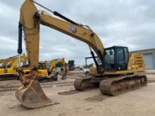 2022 CAT 330GC HYDRAULIC EXCAVATOR powered by Cat C4.4 diesel engine, equipped with Cab, air, heat,