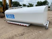 NEW 2024 SPLASH 4,000 GALLON WATER TRUCK BODY VN:627076 equipped with 15ft., 4,000 Gallon Water Tank