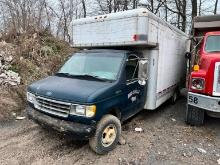 1990 FORD E350 VAN TRUCK VN:1FDKE37M0RHA78955 powered by 7.3 liter diesel engine, equipped with