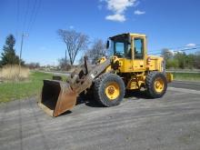 RUBBER TIRED LOADER 2004 Volvo L50E Wheel Loader SN L50EV71112 eqipped with diesel engine, a/c heat