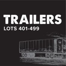 Trailers - Lots 401-499
