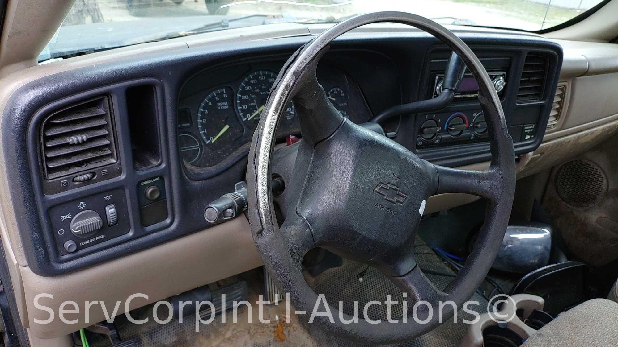 2001 Chevrolet Silverado Pickup Truck, VIN # 1GCEC14W71Z156860