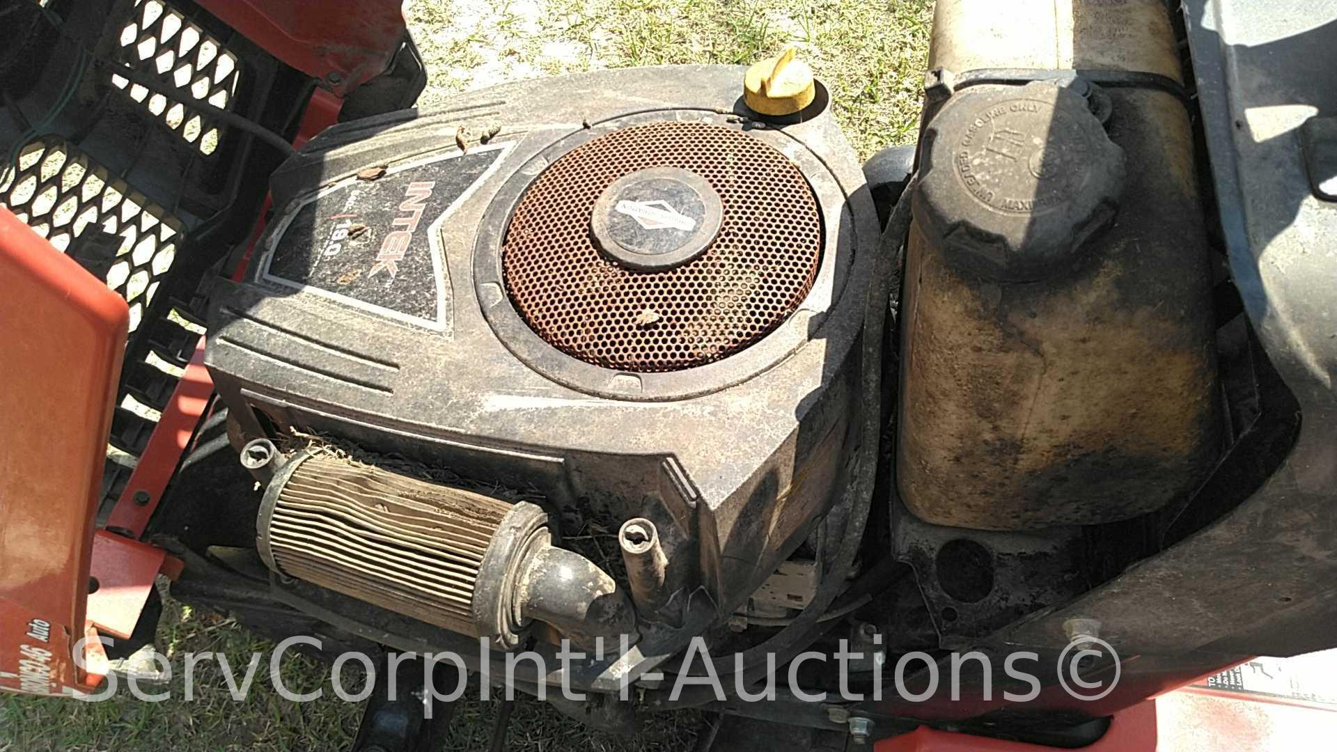 Troy-Bilt Bronco 46" Cut Riding Mower - Missing Front Tires