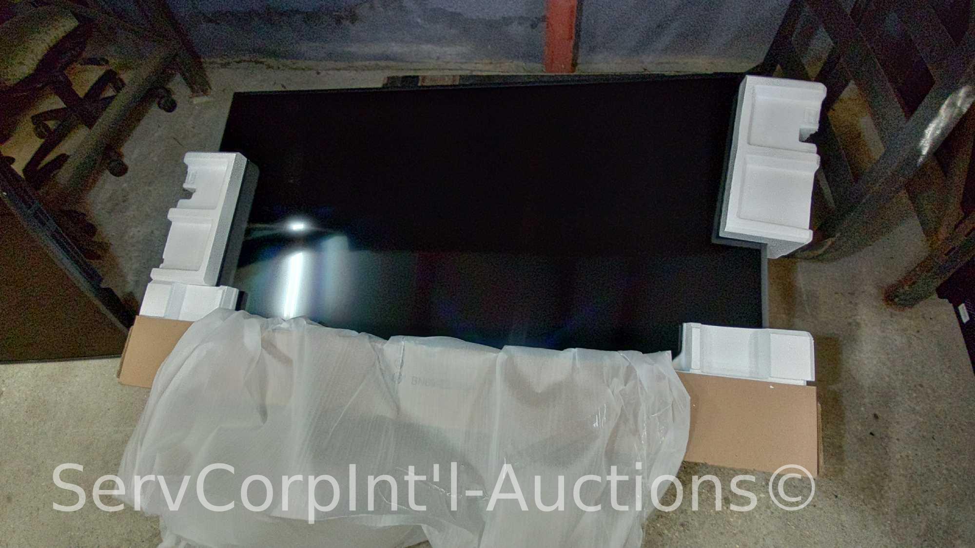 Lot of Samsung 74" Flatscreen TV- Molding Coming Off & Samsung 65" Flatscreen TV (Said to be broken)