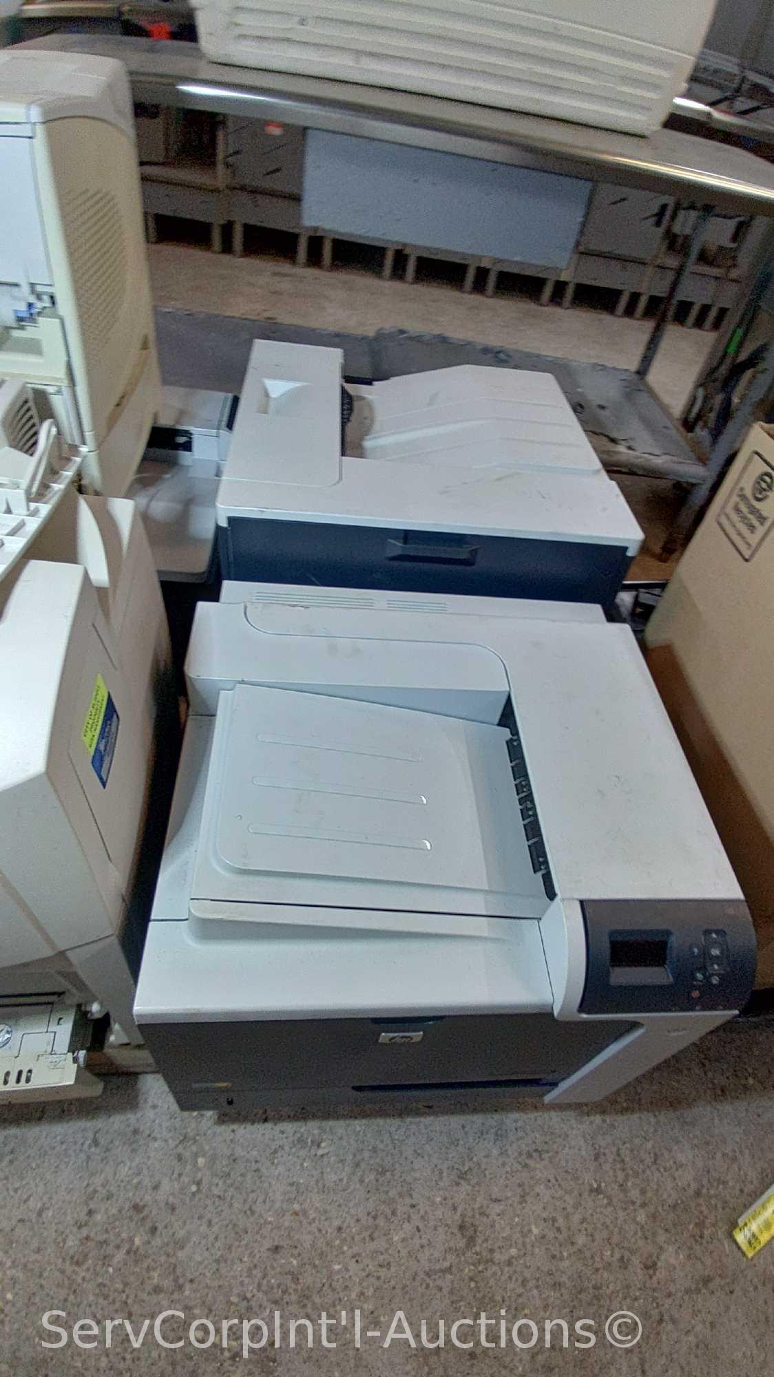 Lot on 2 Pallets of Various Printers, Brothers Fax Machine, Canon Document Scanner (Seller: City of