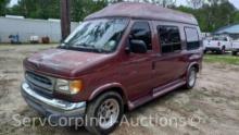 1999 Ford Econoline Van, VIN # 1FDRE1422XHC19172 with Wheel Chair Lift