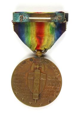 WWI Victory Medal With New Jersey Bar