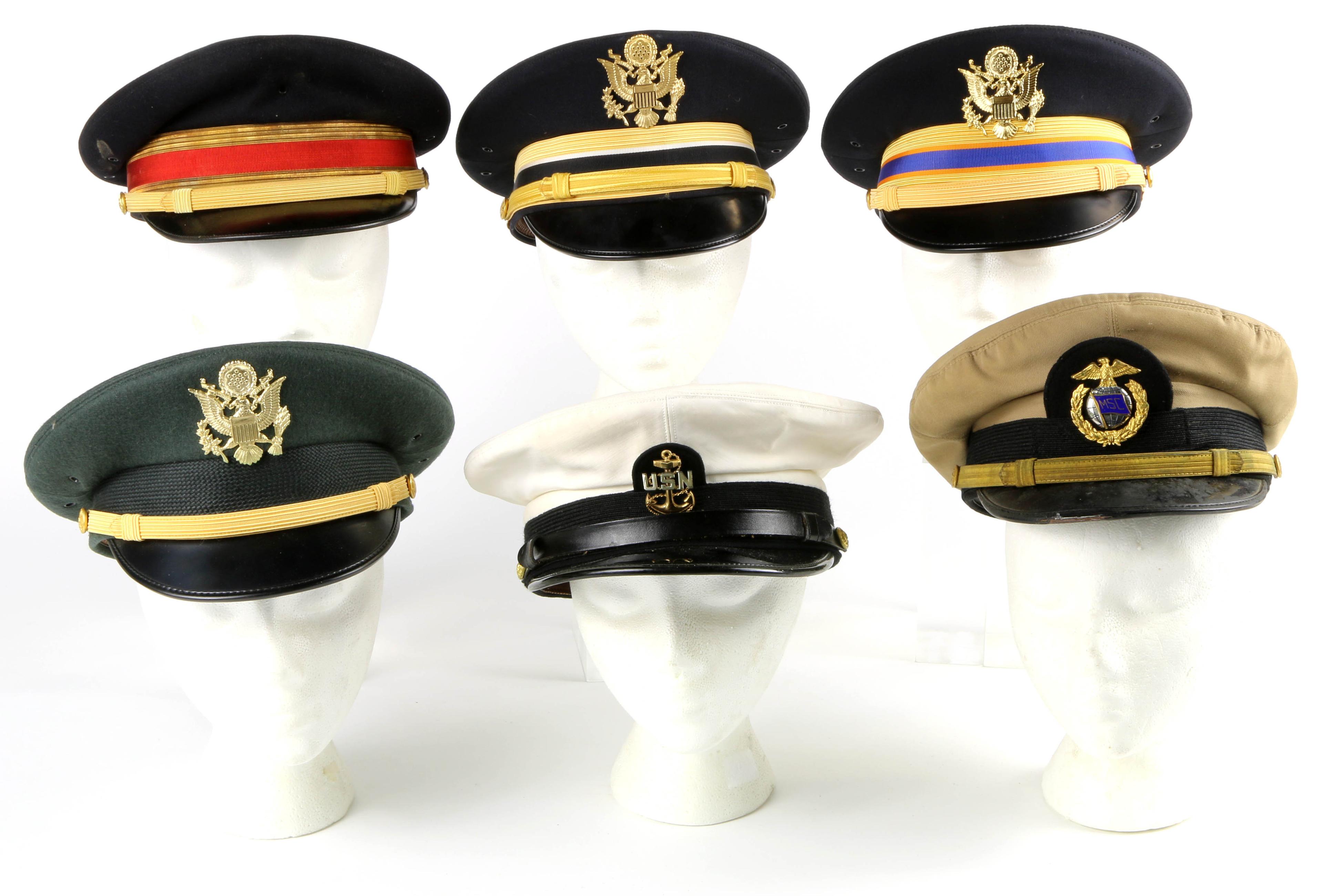 U.S. Military Hats (6)