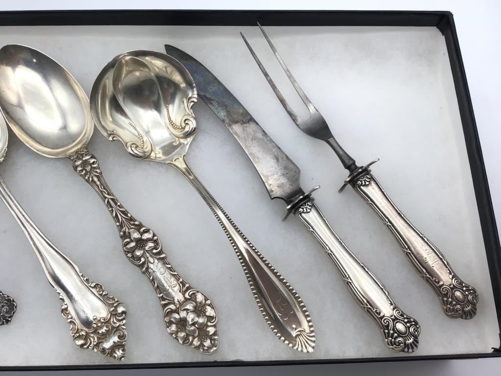 Lot of 6 Various Sterling Silver Flatware Pieces