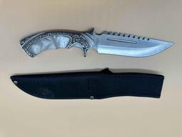 RIDGE RUNNER DECORATIVE HANDLE KNIFE 5.5" BLADE
