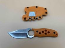 CAMILLUS 3" BLADE KNIFE WITH KNIFE SHARPENER SHEATH