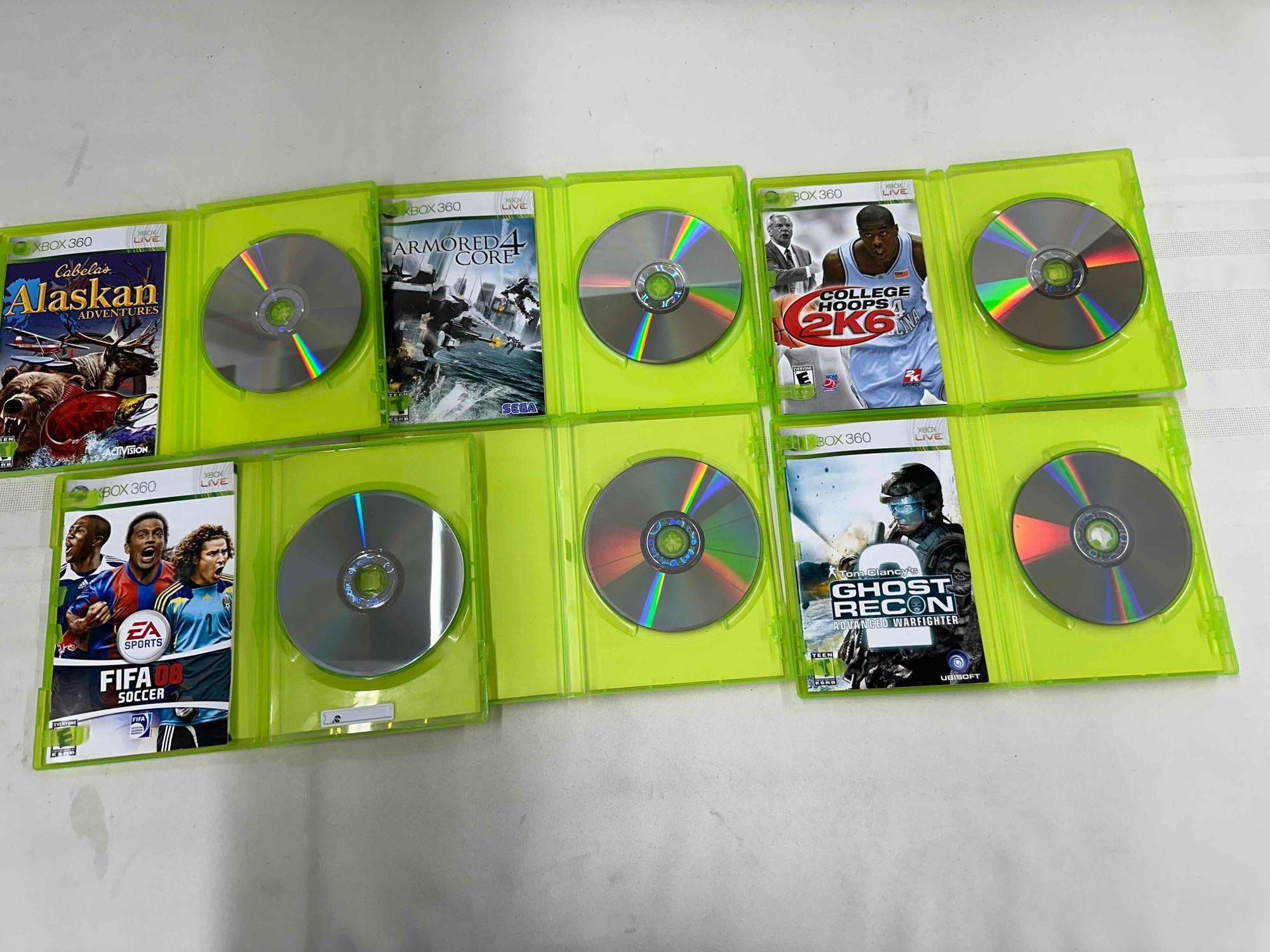 XBOX GAMES LOT 3 - UNTESTED
