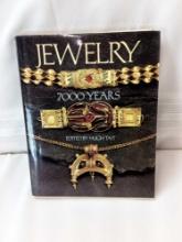 "JEWELRY, 7000 YEARS" HARD COVER BOOK