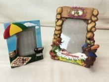 PICTURE FRAMES DISNEY CHARACTERS 5"X7" AND BEACH THEMED 4"X5"