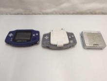 GAME BOY ADVANCE GAME SYSTEMS NO CHARGERS UNTESTED