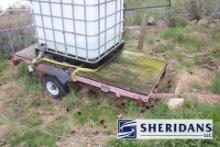 TRAILER: 8'X4' TRAILER. SELLS AS-IS.