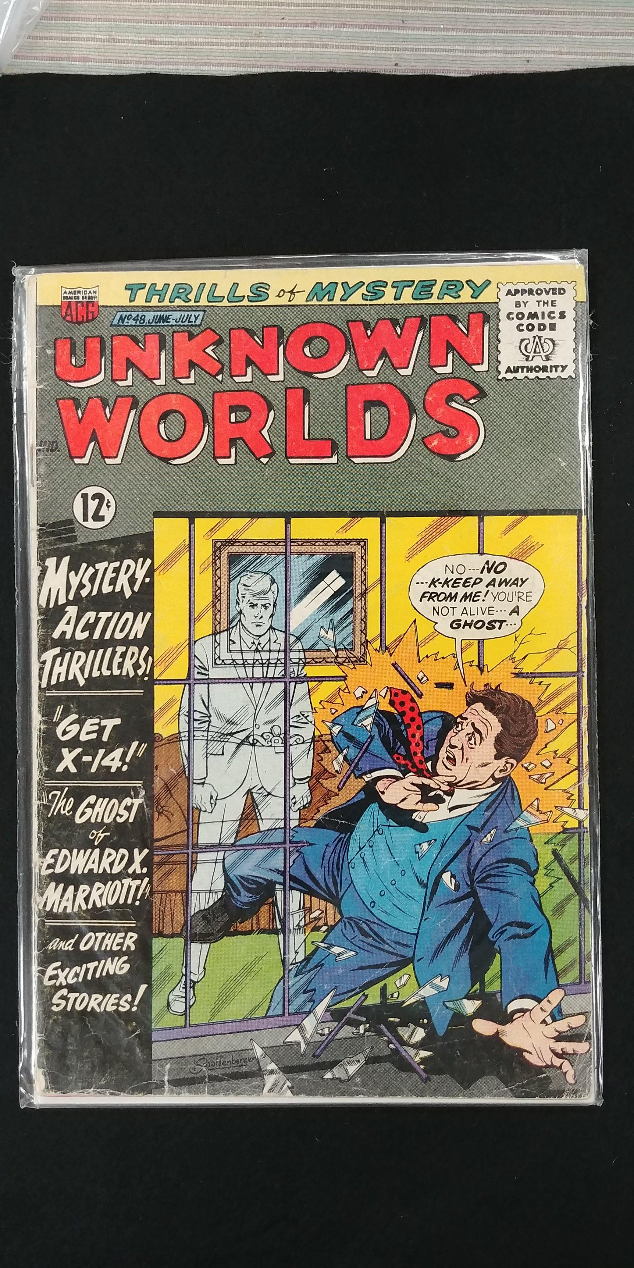 Unknown Worlds #48 | VOL I | American Comics Group | JUNE-JULY '66 | $55 Book Value