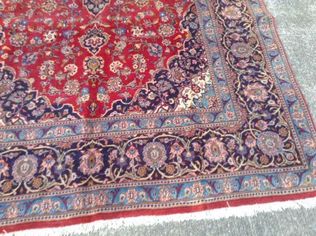 7'4"x11'4" KASHAN Hand Tied Persian Rug, Hand Knotted Carpet, Retail Value $7600. $75 Shipping