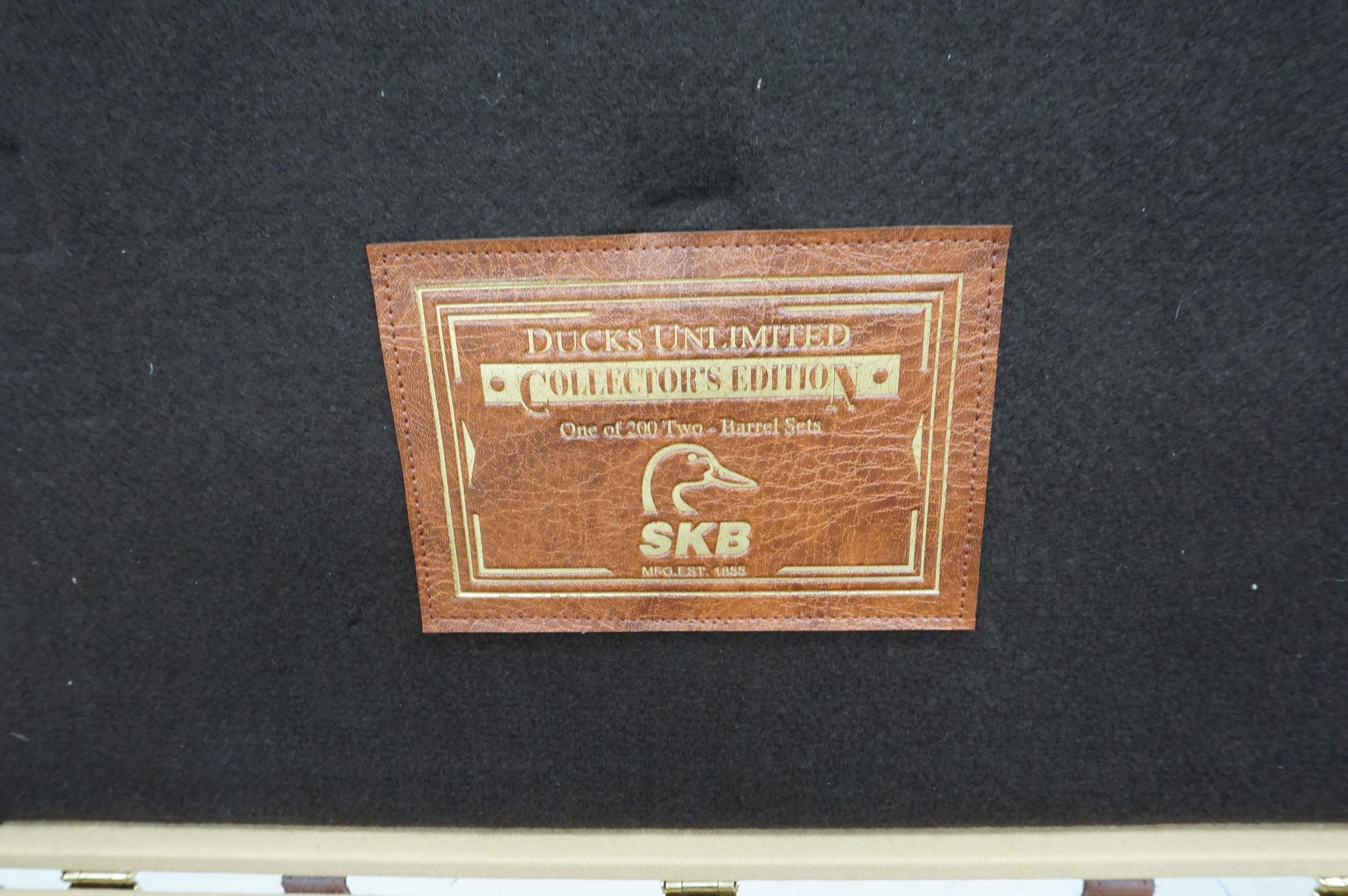 Austin Texas Estate: Ducks Unlimited  Only 200 Made, SKB (Japan) Model 385, SXS 20G/28G Set. USED