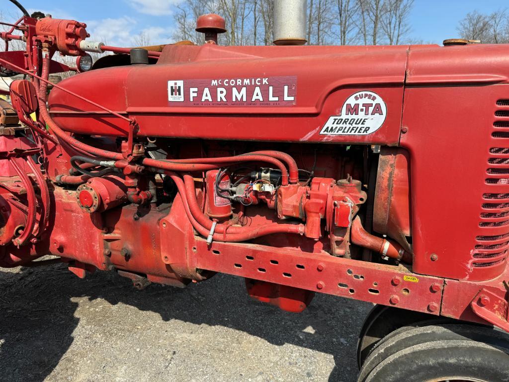 1834 Farmall Super MTA Tractor