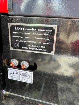 9662 Lanty LAT-135 Mini Excavator