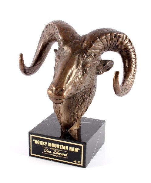 Rocky Mountain Ram Bronze by Dan Edward No. 5/25