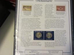 Statehood Quarter & Stamp Collection, Vol. 1 And 2