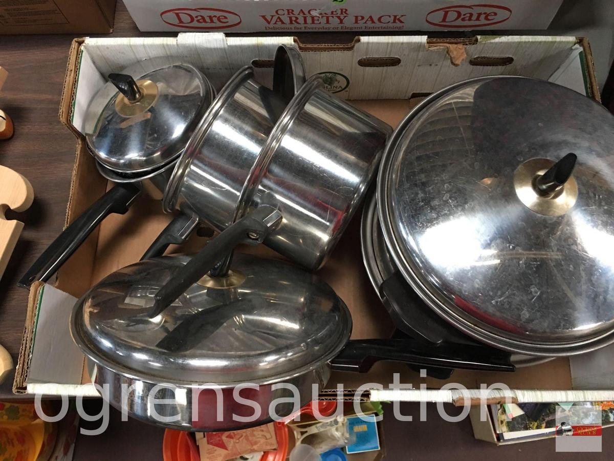 Cookware - pots and pans