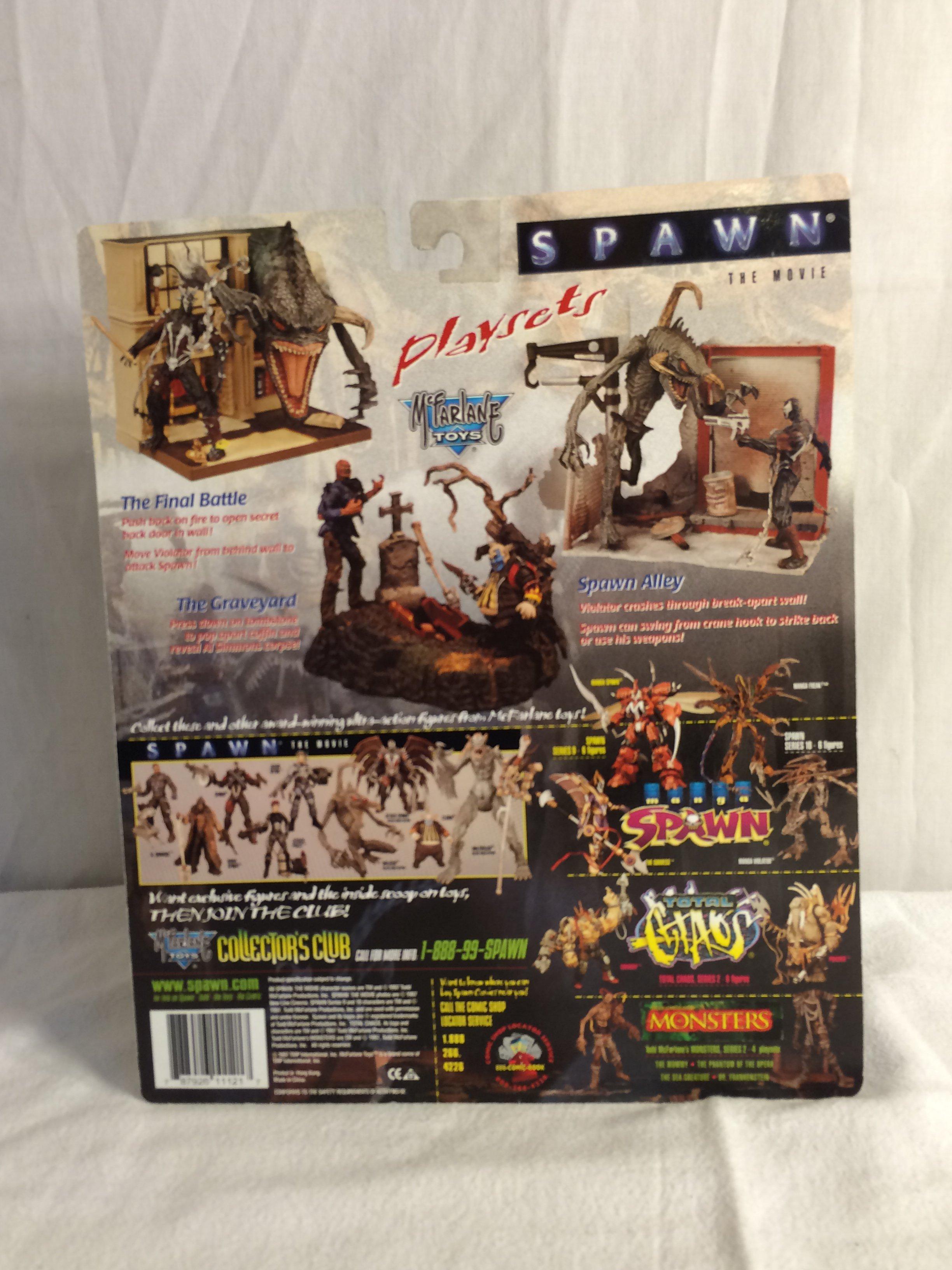 Collector McFarlane's Spawn  "The Graveyard Playset" 10-11"Tall Box Size