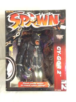 Collector McFarlane's Spawn  Series 12 "Cy-Gor 2" Ultra Action Figure Size Box:12"Tall by 9"W