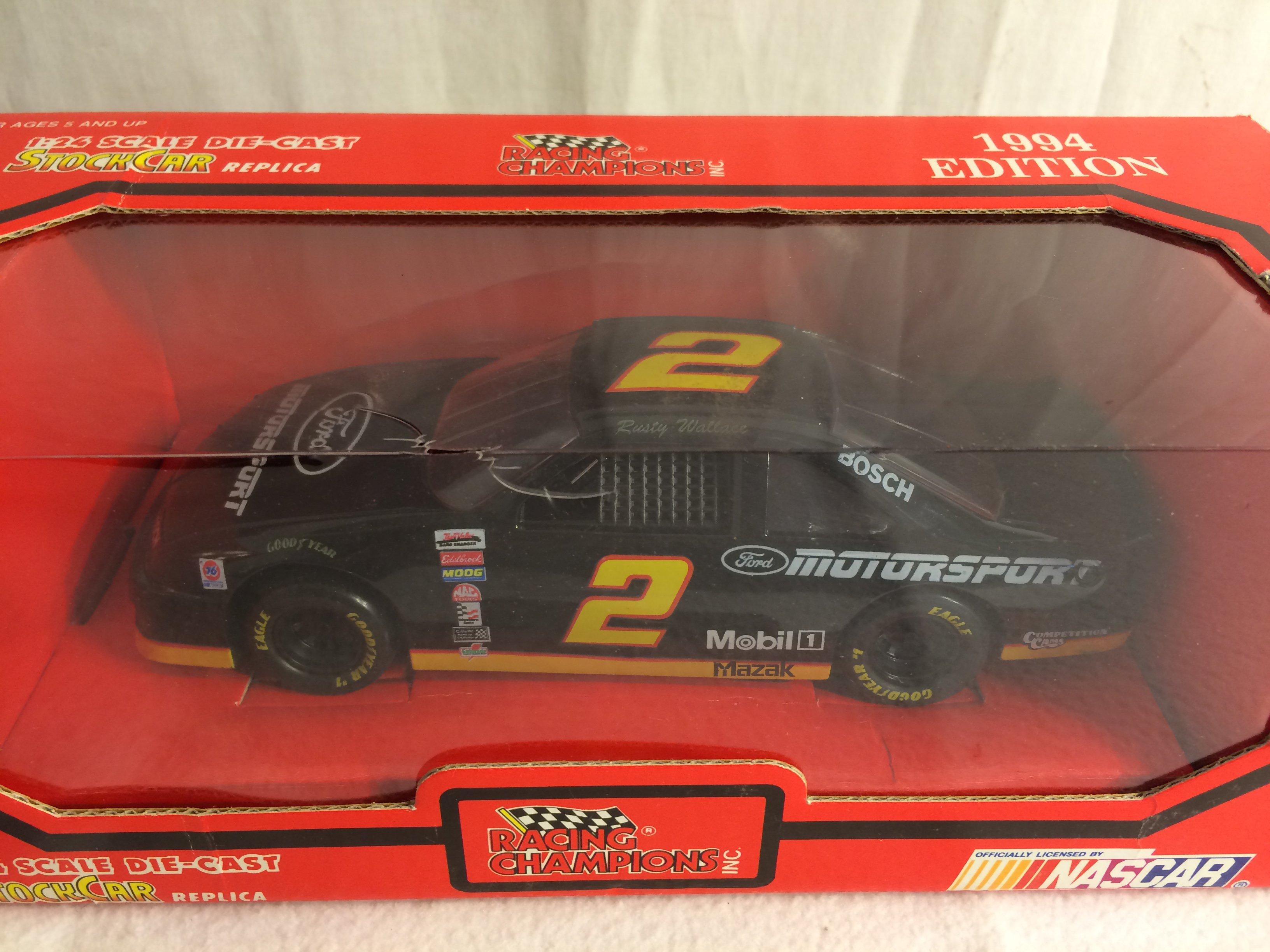 Collector Nascar Racing Champions #2 Ford Motorsport 1:24 Scale Stock Car