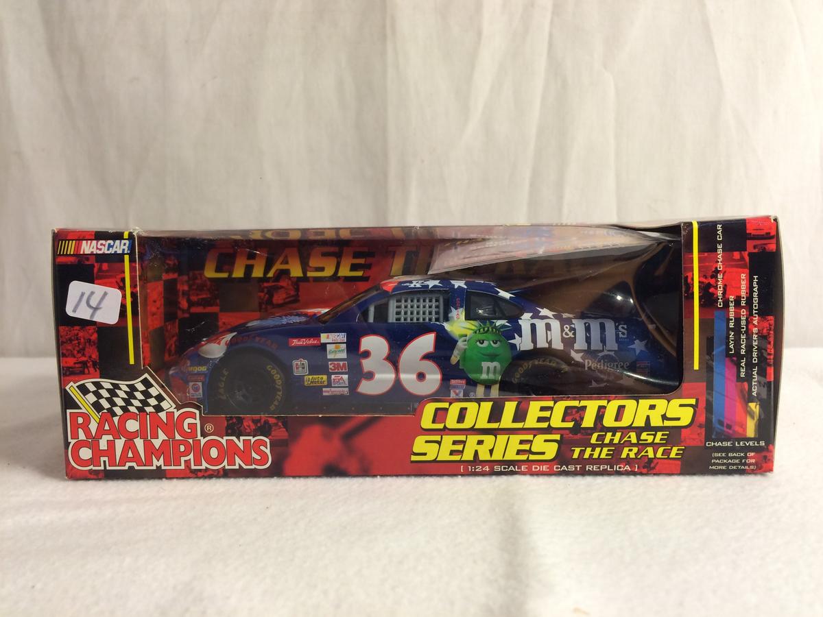 Collector Nascar Racing Champions #36 M & M Pedigree 1:24 Scale Die Cast Replica
