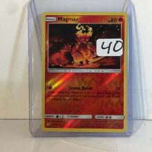Collector Modern 2019 Pokemon TCG Basic Magmar HP80 Smoke Bomb Trading Game Card 21/236