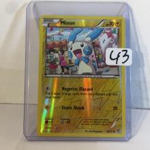 Collector Modern 2014 Pokemon TCG Basic Minum HP70 Static Shock Trading Game Card 32/111