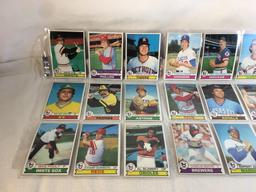 Lot of 18 Pcs Collector Vintage  MLB Baseball  Sport Trading Assorted Cards & Players - See Photos