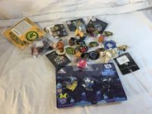 Lots Of Loose Used/New Assorted Pins, Buttons and much more… See Pictures