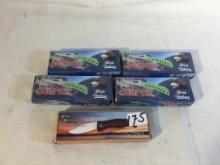 Lot of 5 pcs Collector New Pocket Folded Knives 3" Overall Box Size - See Pictures